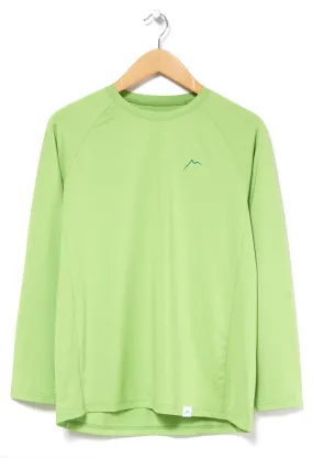 CAYL Men's Logo Long Sleeve T-Shirt - Yellow Green