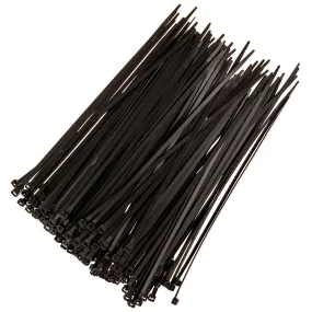 100mm x 2.0mm Nylon Zip Tie (Black) -