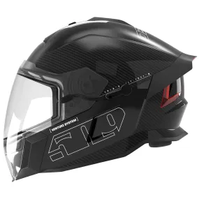 509  Delta V Carbon Ignite Snowmobile Helmet Light Heated Visor Vented Legacy FMVSS 218