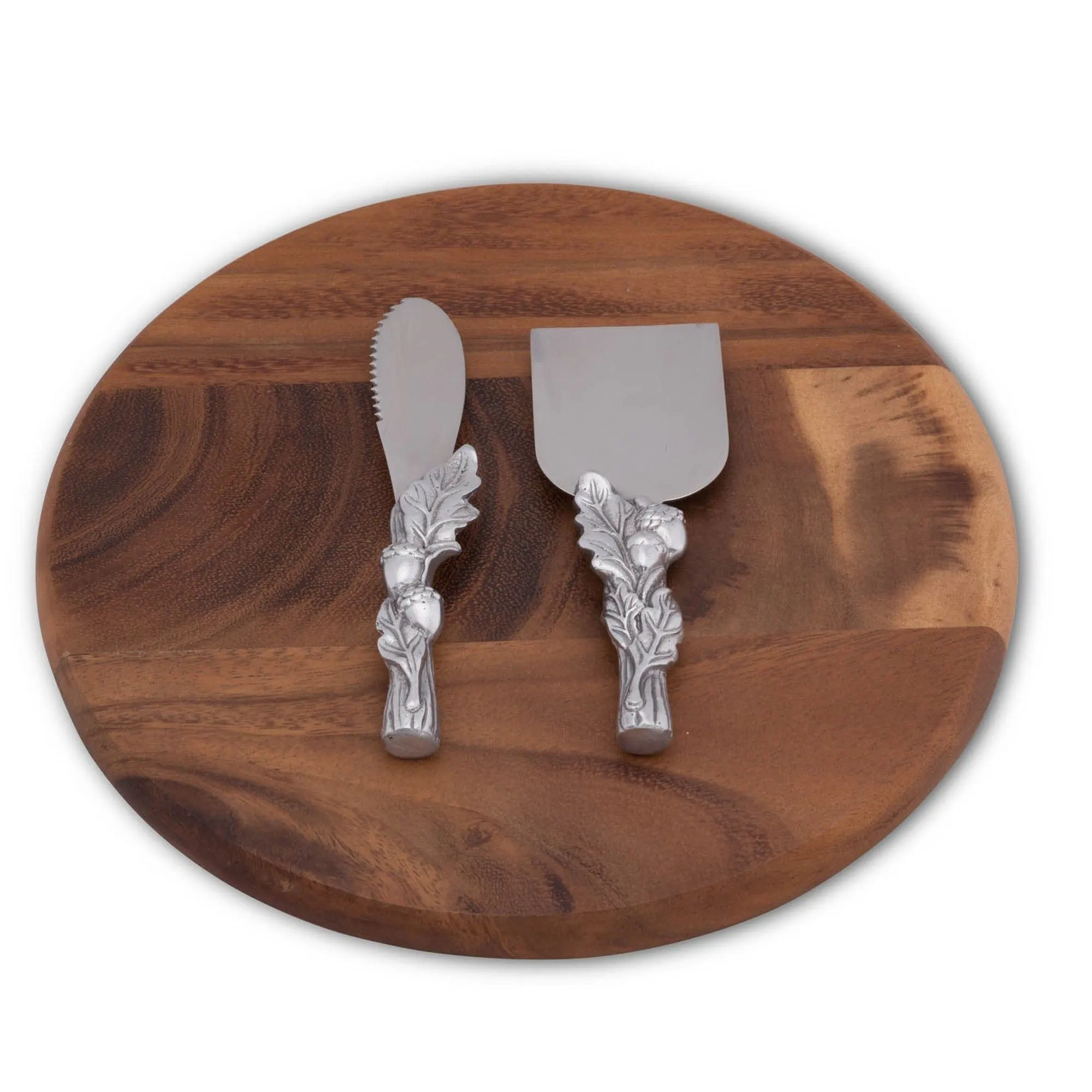 Acorn Oak Leaf Cheese Tool Set