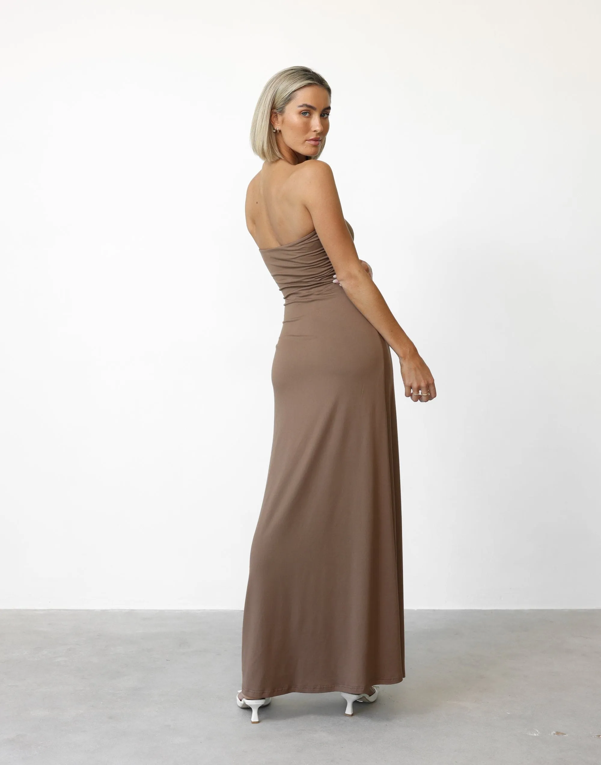 Ada Maxi Dress (Mocha)