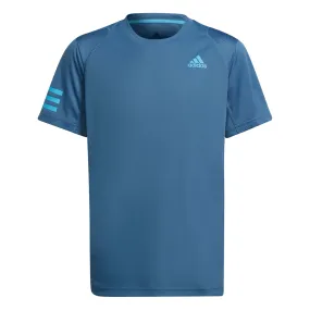 adidas Boys' Club Top (Altered Blue/Sky Rush)