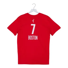 Adult Indiana Fever #7 Aliyah Boston Rebel Name and Number T-Shirt by Nike