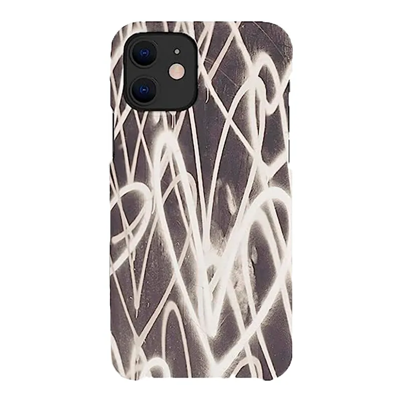 agood company iPhone 12 Mini 100% Plantebaseret Cover - Grafitti