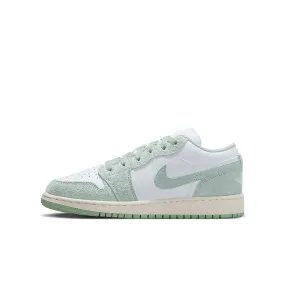 Air Jordan 1 Low SE "White Seafoam" Grade School - Kids