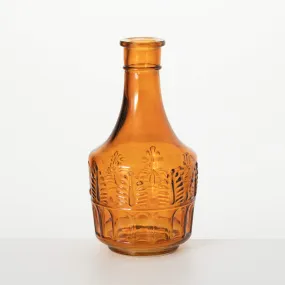 Amber Glass Harvest Vase