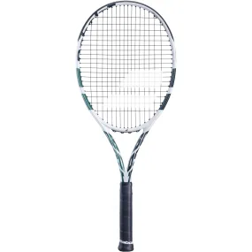 Babolat Boost Wimbledon S CV Strung Tennis Racquet, White/Green