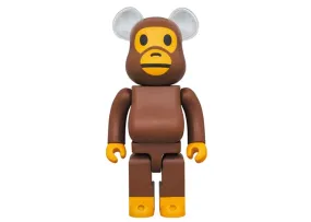 Bearbrick x BAPE 'Baby Milo' Ear Clear Version 400%