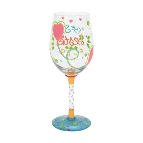 Best Besties Wine Glass