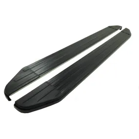 Black Raptor Side Steps Running Boards for Land Rover Freelander 2 2007-2015