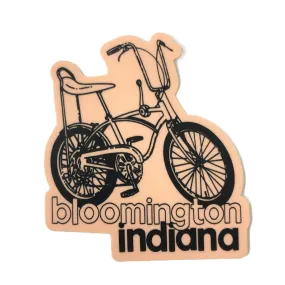 Bloomington Indiana Bike Sticker