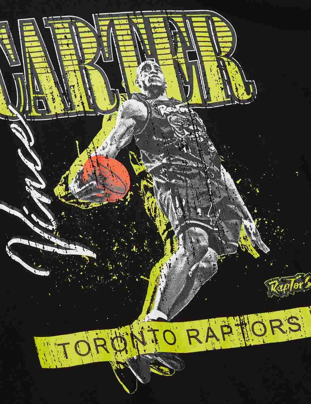 Camiseta Mitchell & Ness NBA Raptors Carter Negro