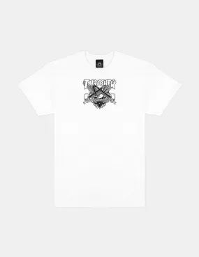 Camiseta Thrasher Eaglegram Blanco