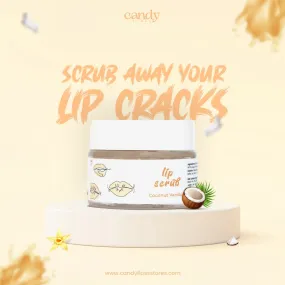 Candy Lip Scrub - Coconut Vanilla (20gm)