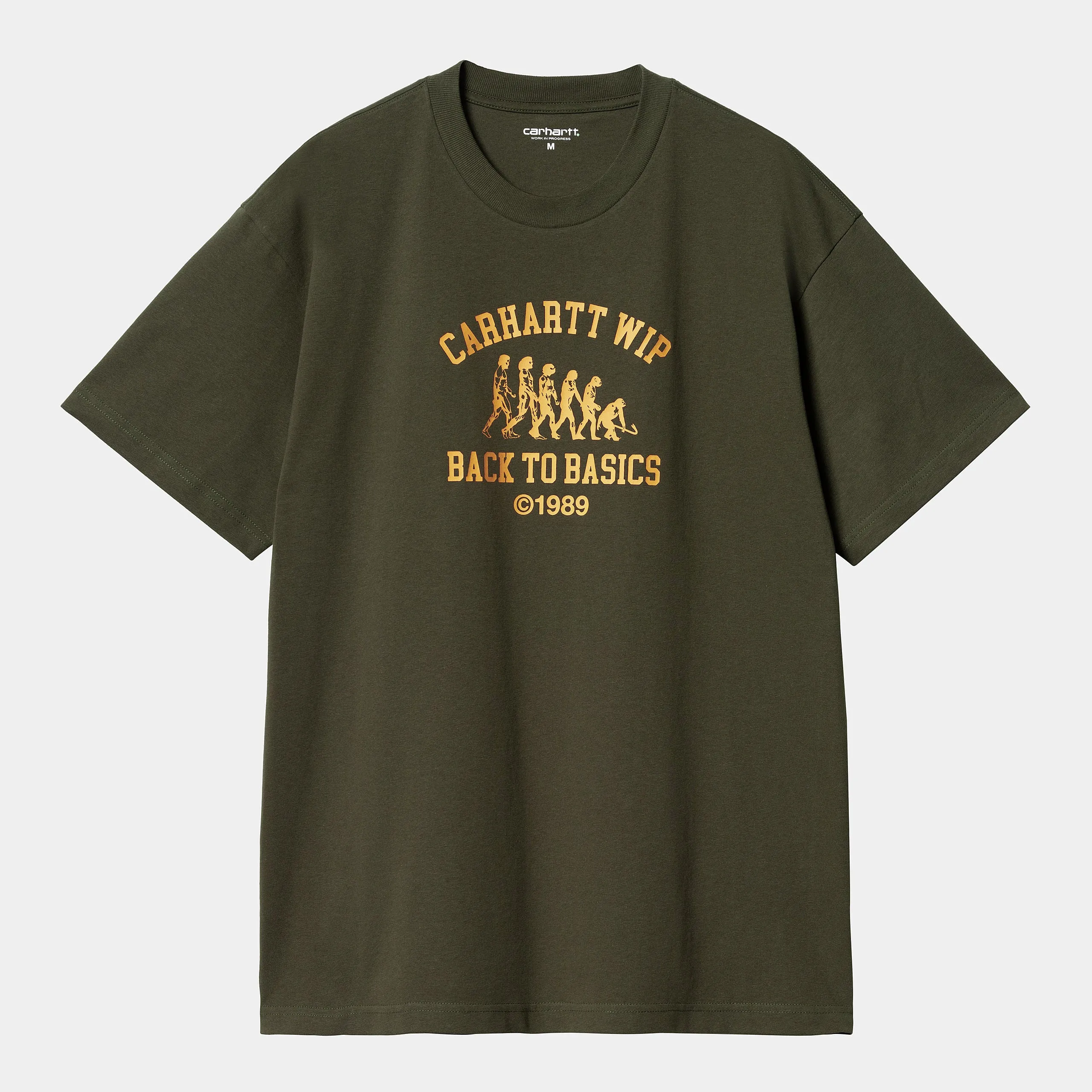 Carhartt Basics T-Shirt Office Green / Winter Spice