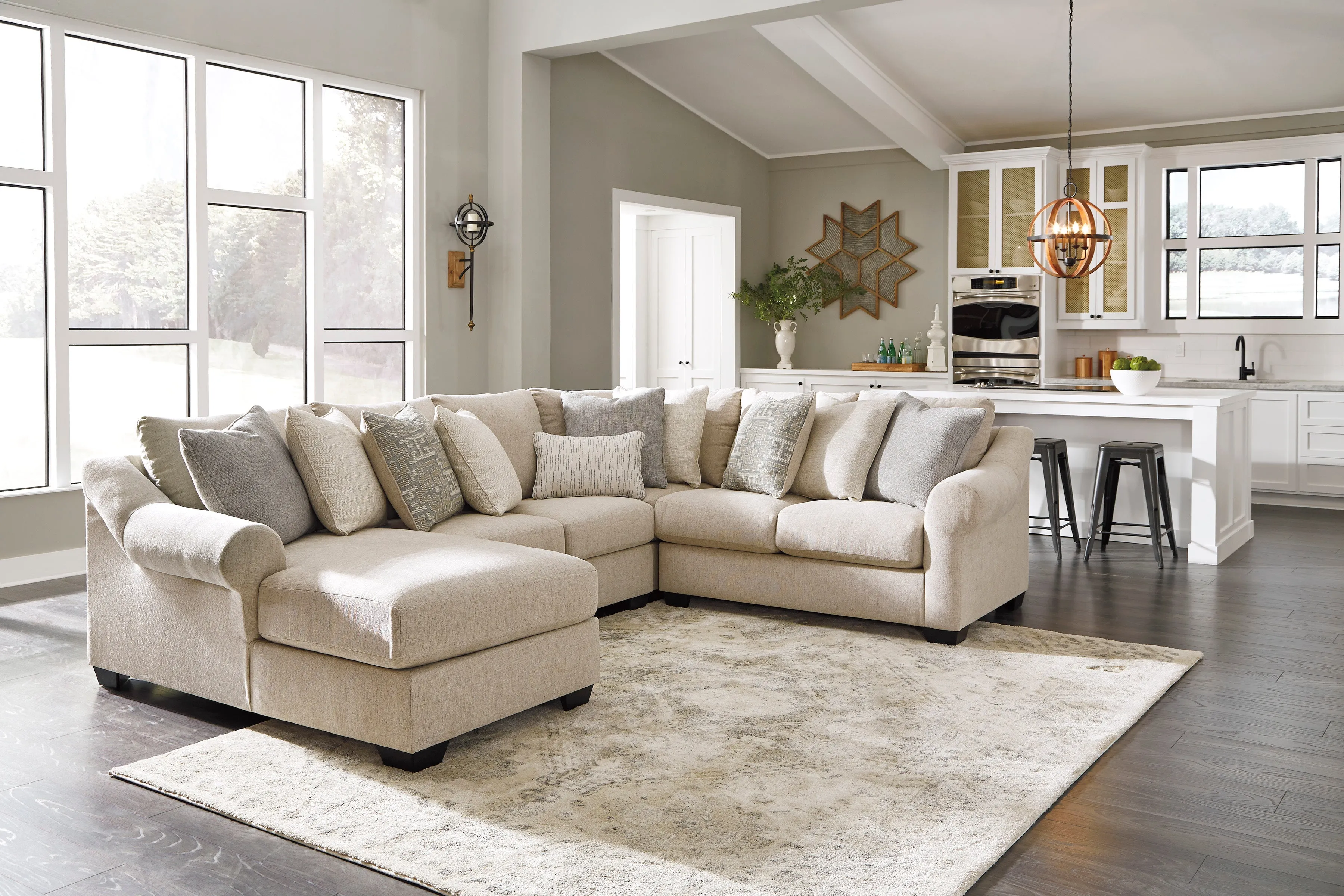 Carnaby 4 Piece LAF Sectional