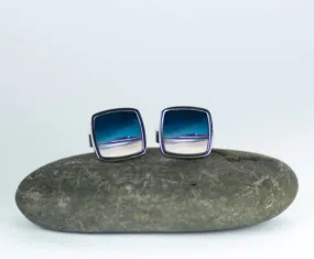 Cath Waters Cufflinks - Uist Machair