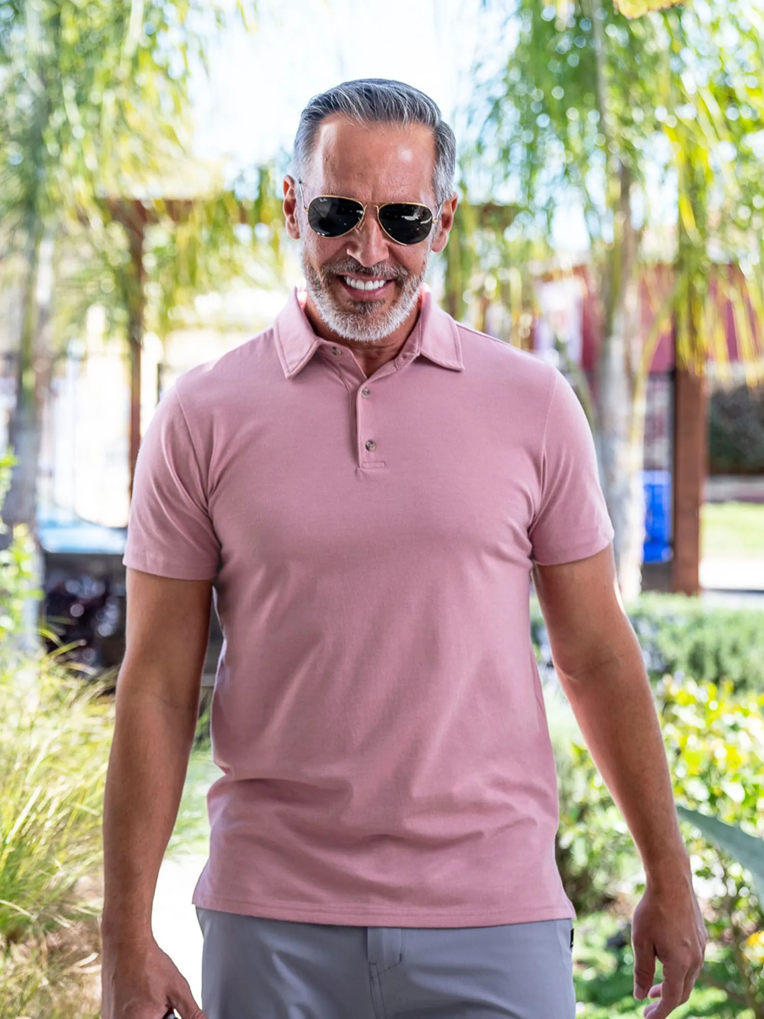 Chalk Pink Torrey Polo