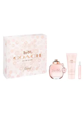 Coach Floral Eau De Parfum 3 Piece Gift Set By Coach New York