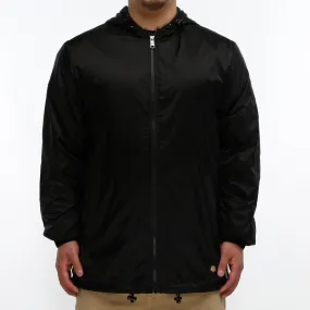 Dickies Fleece Lined Hooded Nylon Jacket - Black