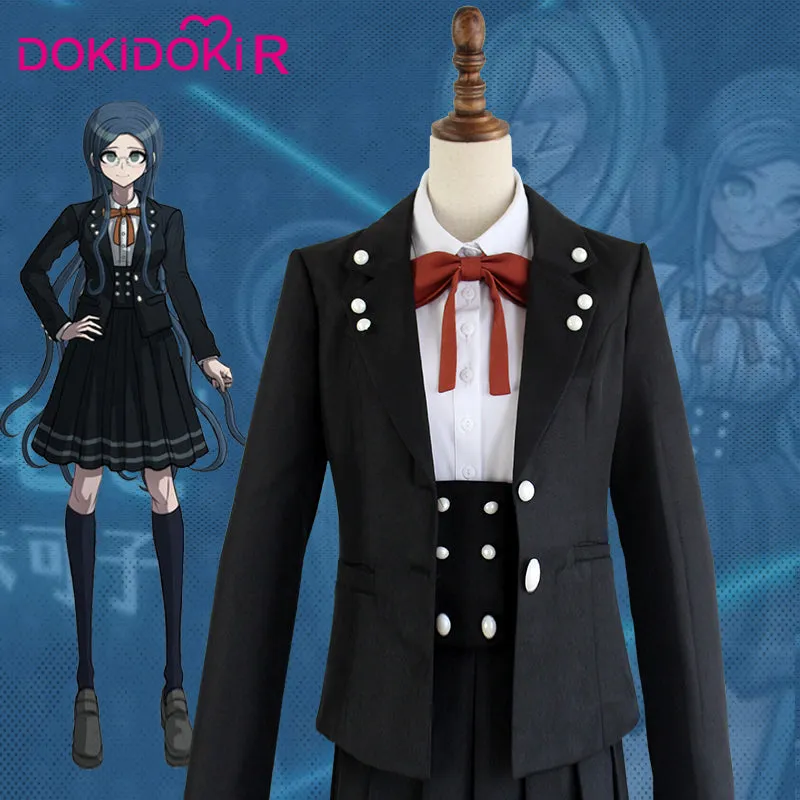 DokiDoki-R Game Danganronpa Cosplay Tsumugi Shirogane Costume Women Halloween Danganronpa V3: Killing Harmony Cosplay Costume