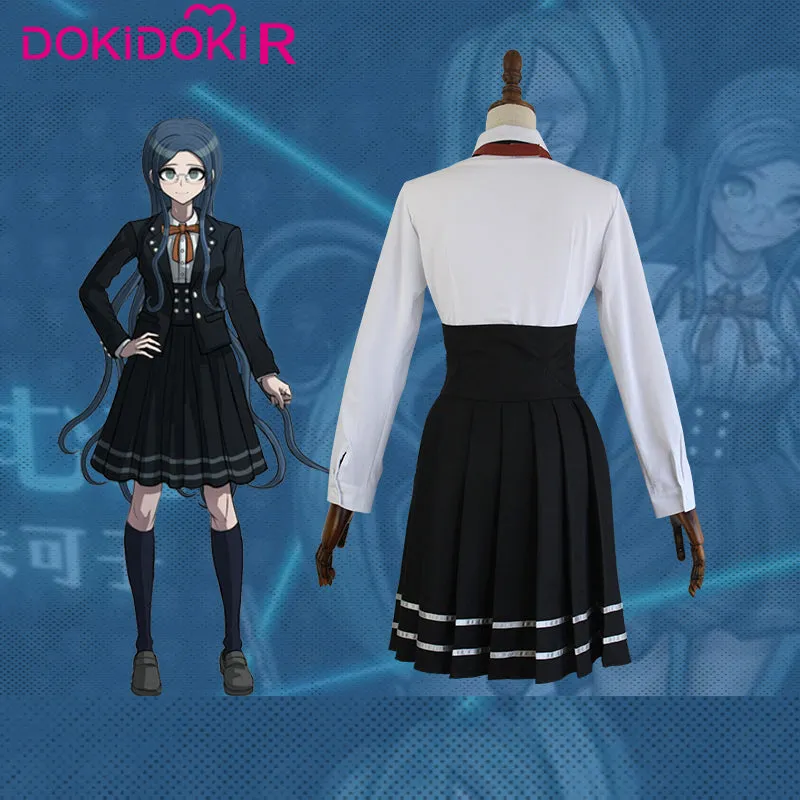 DokiDoki-R Game Danganronpa Cosplay Tsumugi Shirogane Costume Women Halloween Danganronpa V3: Killing Harmony Cosplay Costume