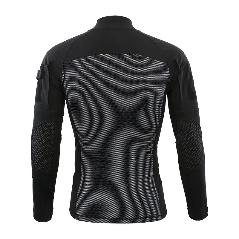 Elastic Wear-Resistant Outdoor Riding Men‘s T-shirt