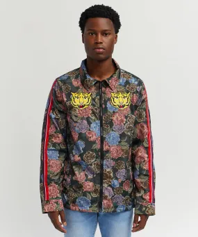 Fearless Tape Trip Nylon Allover Print Jacket