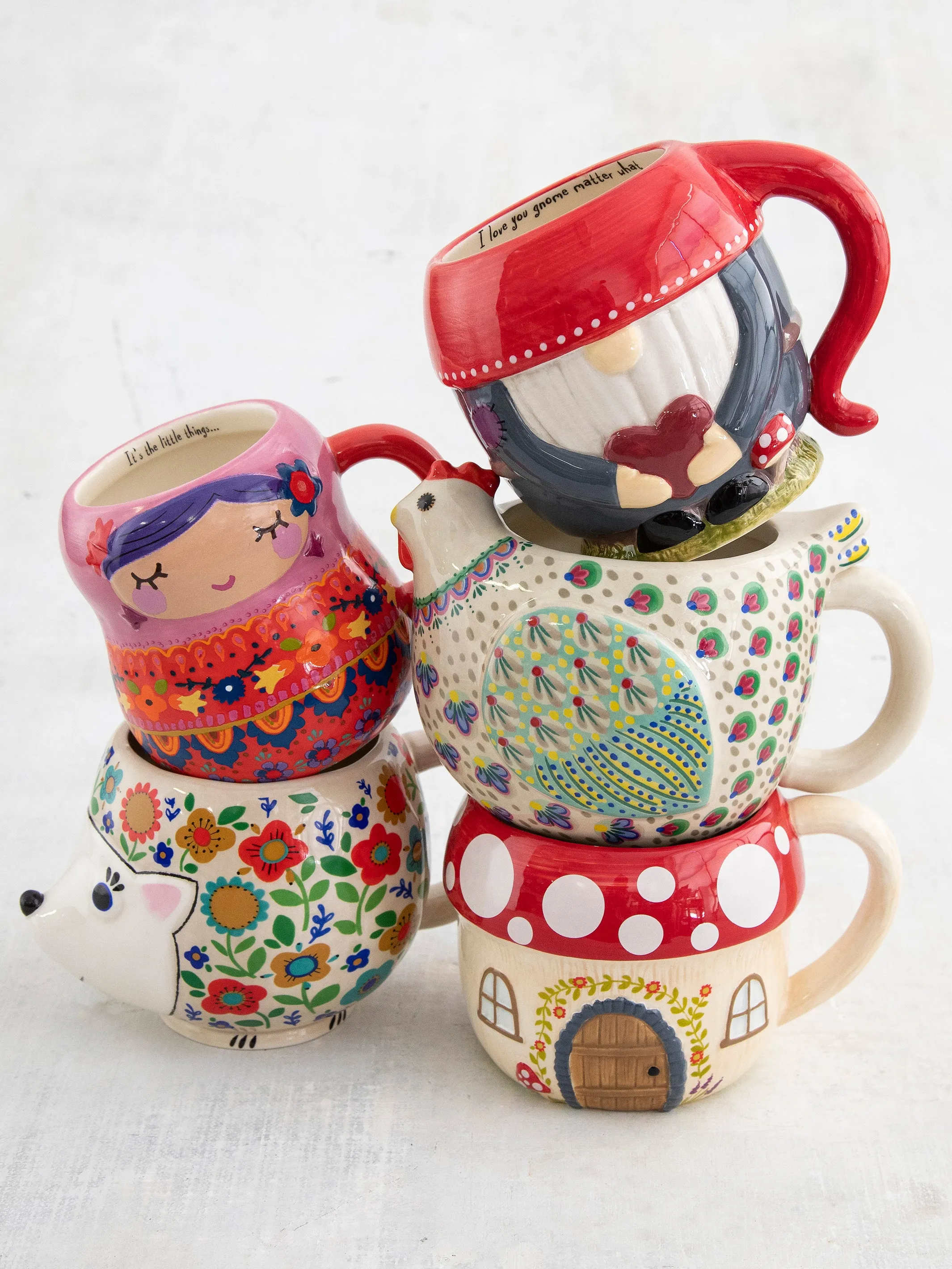 Folk Art Coffee Mug - Eleanor The Owl