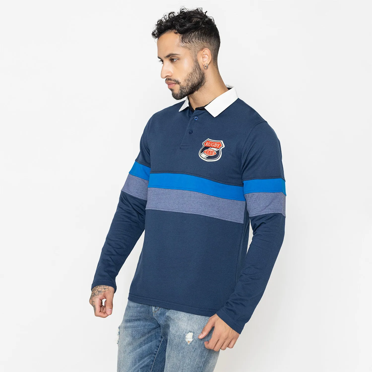 Men's Polo Tee - Navy