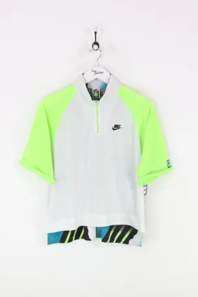 Nike Challenge Court Polo Shirt White/Green XS