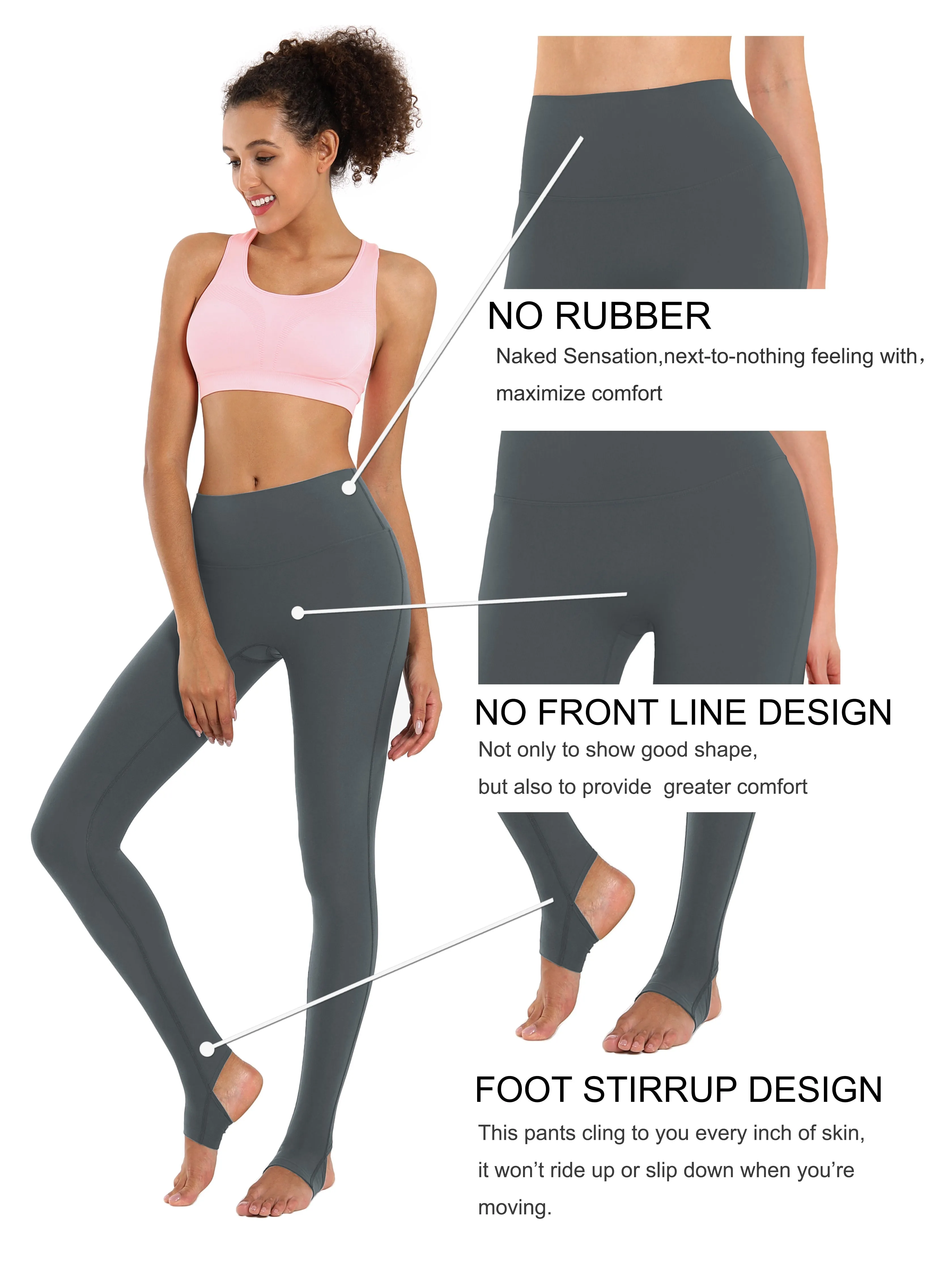 Over the Heel yogastudio Pants shadowcharcoal_yogastudio