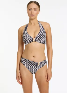 Rio DD Halter Bikini Top - Ink