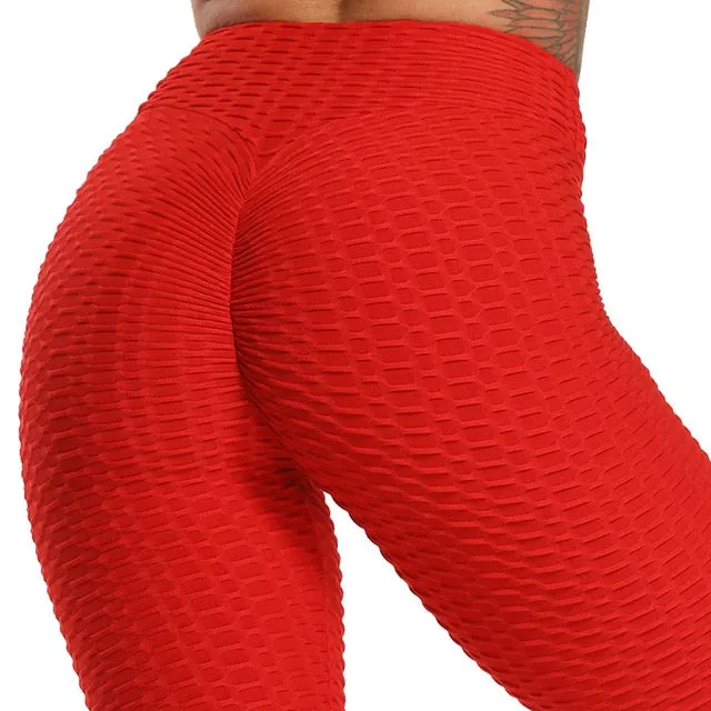 Scrunch Back Fitness Butt Lifting Leggings