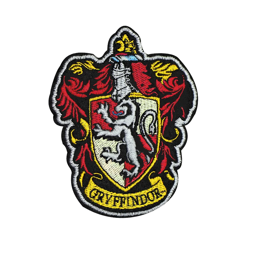 Set of 6 Hogwarts Houses Deluxe Patches/Crests