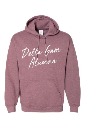 Signature Delta Gam Alum Hoodie