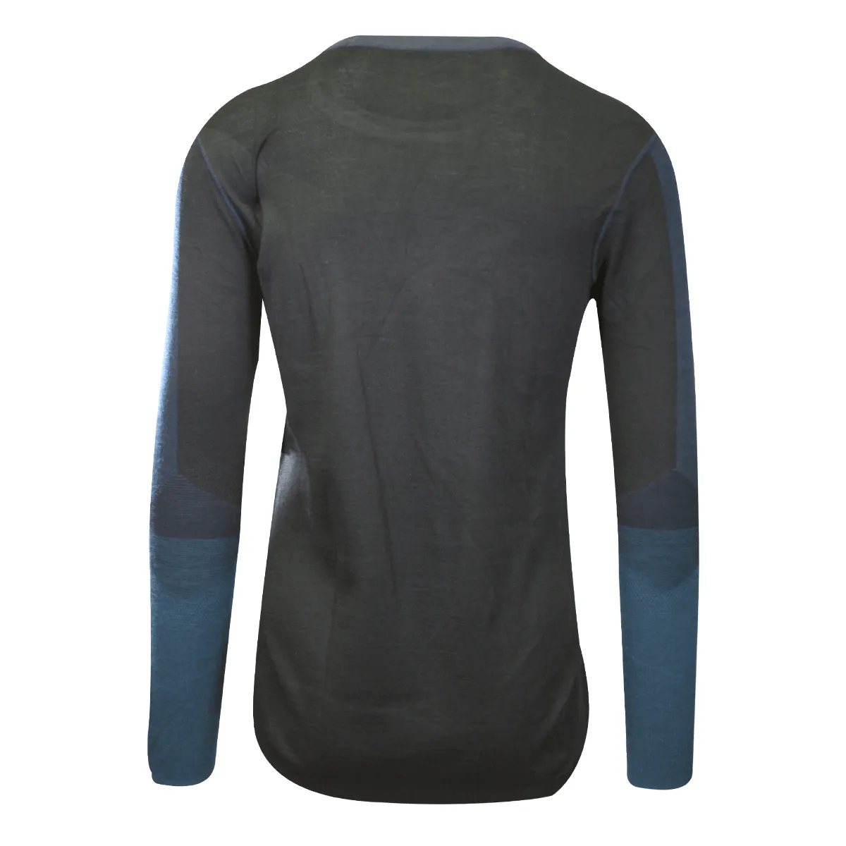 Smartwool Men's Deep Navy Base Layer Intraknit Merino Colorblock Crew (S01)