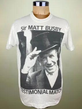 T-Shirt | 1991 | Manchester United | Matt Busby Testimonial T-Shirt