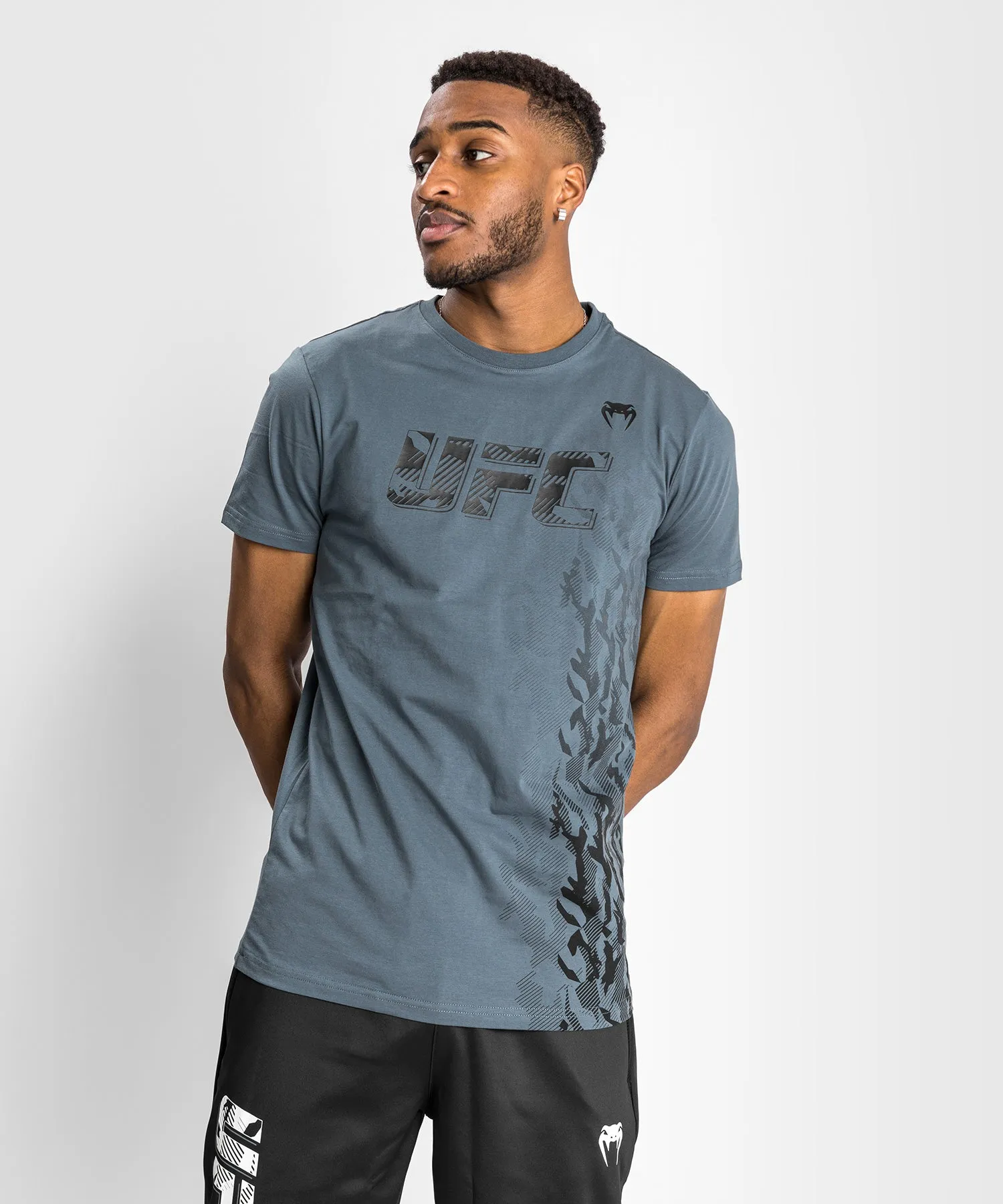 UFC Venum Authentic Fight Week Men's Short Sleeve T-shirt - Grey