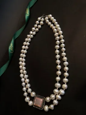 Vita Fresh Water Pearl 2 Strands Necklace